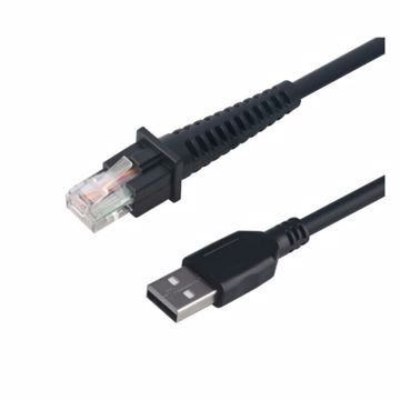 Usb кабель для сканера штрих-кода Datalogic PowerScan PD9330/PD9501 2.4 М (CAB-550) - фото 1