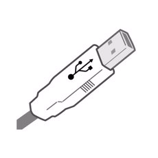 Кабель USB-разъем типа A 8,5 и ROHS для Honeywell 4820 2,6м (4220616101E)