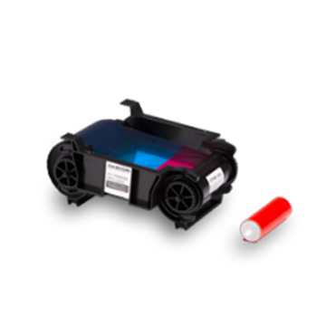 Красящая лента YMCKOK для принтера Dascom, 400 отпечатков (75046090) - фото