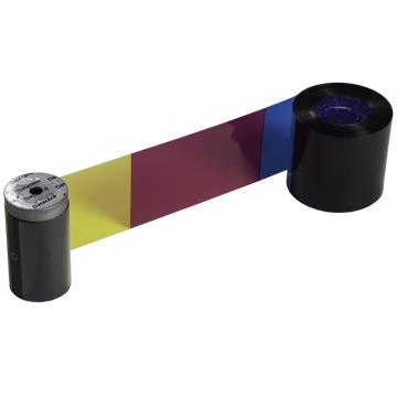 Комплект 721018 DataCard из 16 (p/n 534000-002) красящих лент Color Ribbon, YMCKT - фото