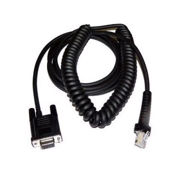 Кабель Datalogic,Cable, KBW, PS/2, PWR, Coiled  3.6 m, CAB-462, (CAB-462) - фото