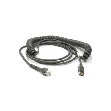 Кабель Datalogic, USB, Type A, Straight, 3.6 m, CAB-465, (CAB-465) - фото
