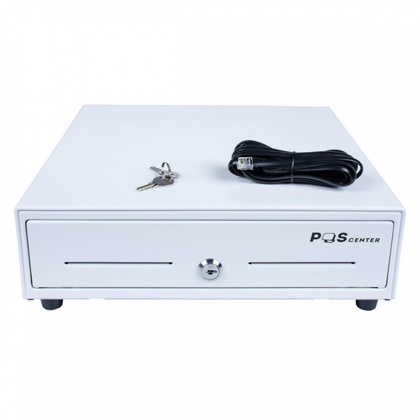 Денежный ящик POScenter 13E белый PC4264