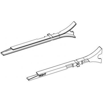 Направляющие сложенной этикетки Datamax E-4205A Mark III Fan-Fold/External Media Guide, 1 Set (DPO78-2842-01) - фото