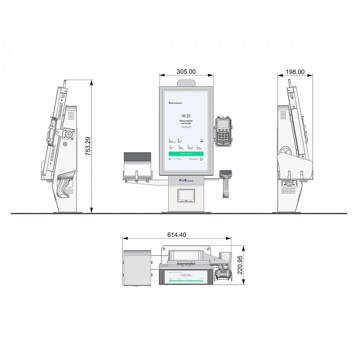 Касса самообслуживания POScenter PC4459 - фото 3