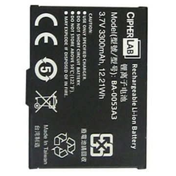 Дополнительная аккумуляторная батарея CipherLab для 9200/CP50 (3.7в/3300мА, Li-ion) - фото