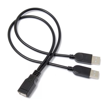 Двойной USB кабель Cipherlab  (Dual USB) для 2220 (WCI0822000001 - фото