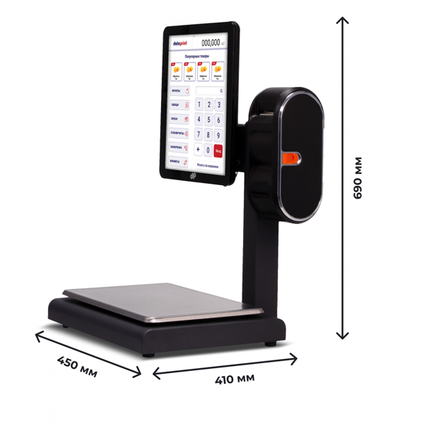 Весы электронные DP Acorn с печатью этикеток DP057