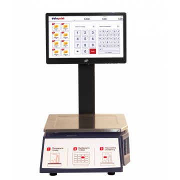 Весы самообслуживания DP Falcon 15" с печатью этикеток DP039/DP - фото