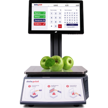 Весы самообслуживания DP Falcon 15" с печатью этикеток DP038/DP - фото