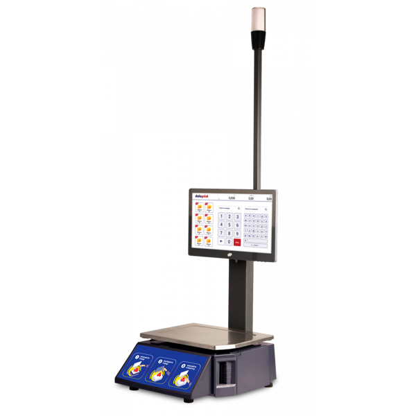 Весы самообслуживания DP Falcon 19" с печатью этикеток DP040/DP