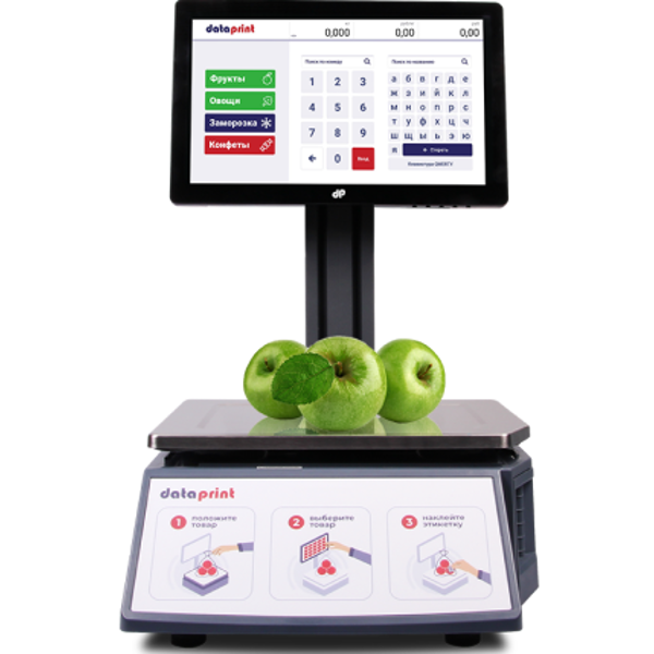 Весы самообслуживания DP Falcon 19" с печатью этикеток DP041/DP