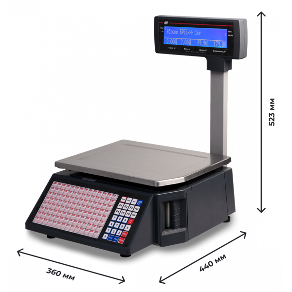Весы электронные DP Eagle с печатью этикеток DP017