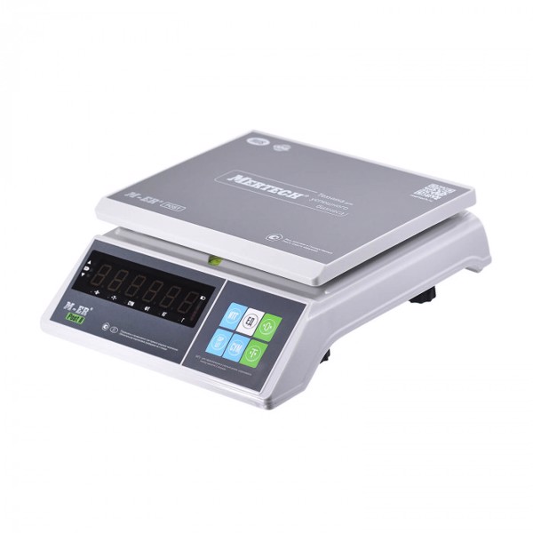 Фасовочные настольные весы MERTECH M-ER 326 AFU-15.1 "Cube" LED USB MER3868