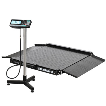 Весы 4D-LА низкопрофильные пандусные 4D-LA-10/10- 1000-RA ЕР-00501180 - фото 1