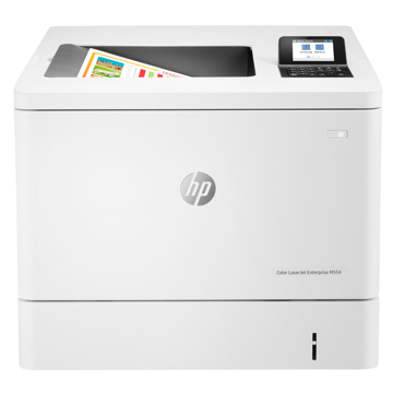 Лазерный принтер HP Color LaserJet Enterprise M554dn 7ZU81A - фото 1