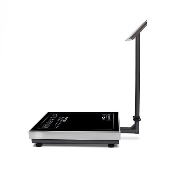 Торговые напольные весы MERTECH M-ER 333 ACLP-300.50/100 "TRADER" LCD с RS-232 MER3802