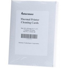 Чистящая карта, 4.5x6",(25 шт), Honeywell, PC43, P43t, P43d (1-110501-00)