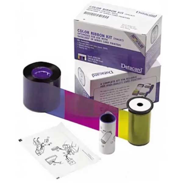 Набор для печати Datacard: лента YMCKT, чистящий ролик и карта-500 отпечатков (534700-004-R010)