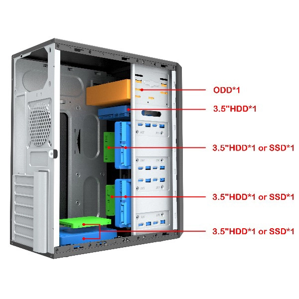 Корпус FoxlineFL-302-FZ450-U32