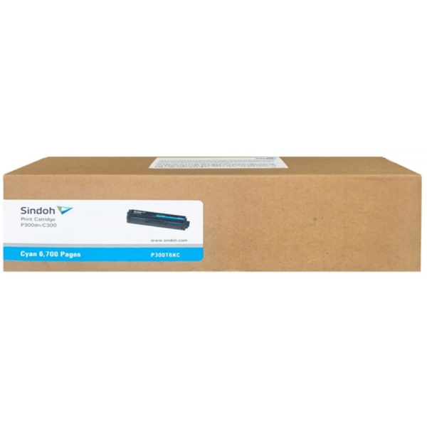 Картридж голубой для цветных устройств Sindoh P300dn/C300 (P300T6KC-W)