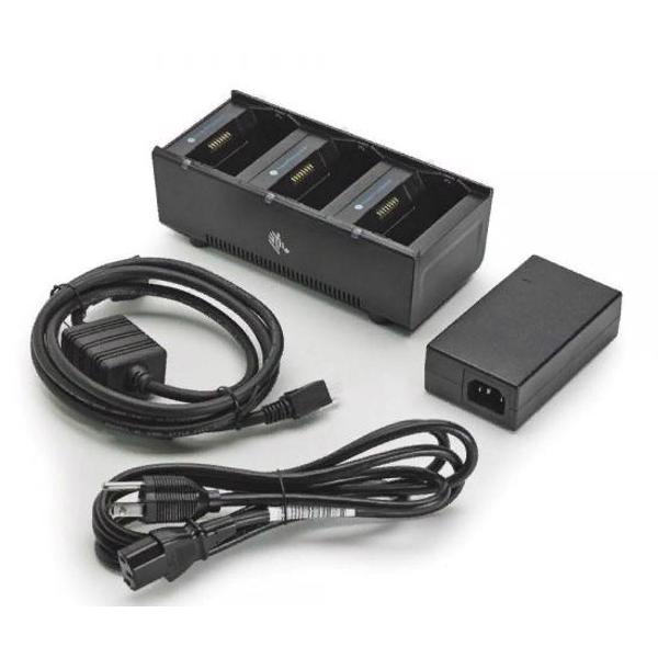 Трехслотовое зарядное устройство Zebra, для ZQ300 (SAC-MPM-3BCHGEU1-01)