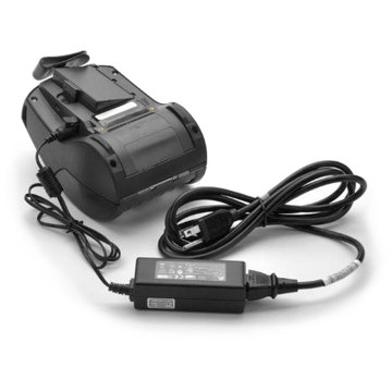 Зарядка EU QLn320 AC Adapter (заряжает батарею внутри принтера, так же работает с  QLn-EC), Zebra, для Zebra QLn (P1031365-042) - фото