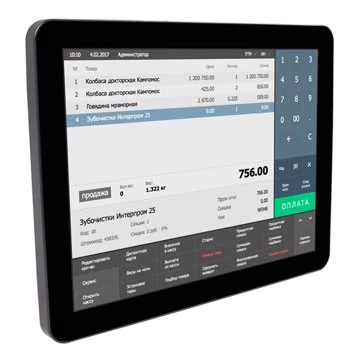 Сенсорная панель емкостная 15.6&quot; с тач. контроллером для моноблока POS-A1 (PC6341) - фото