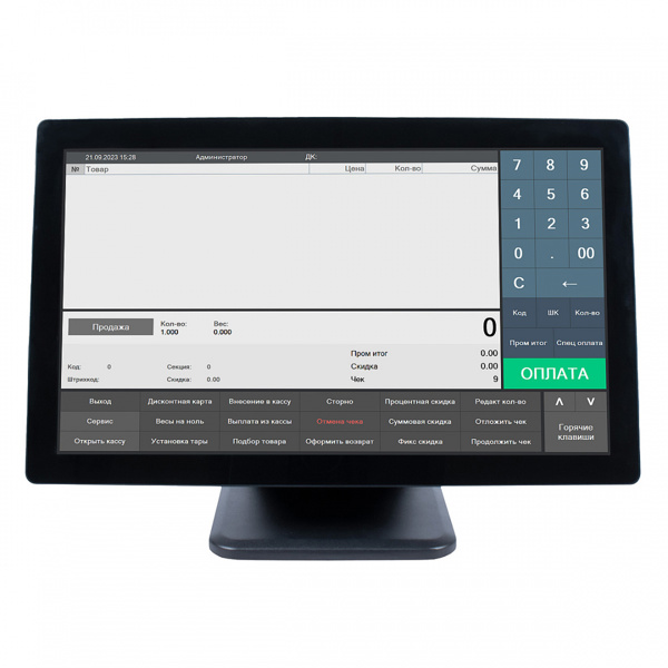 Сенсорный монитор кассира Poscenter PC4104