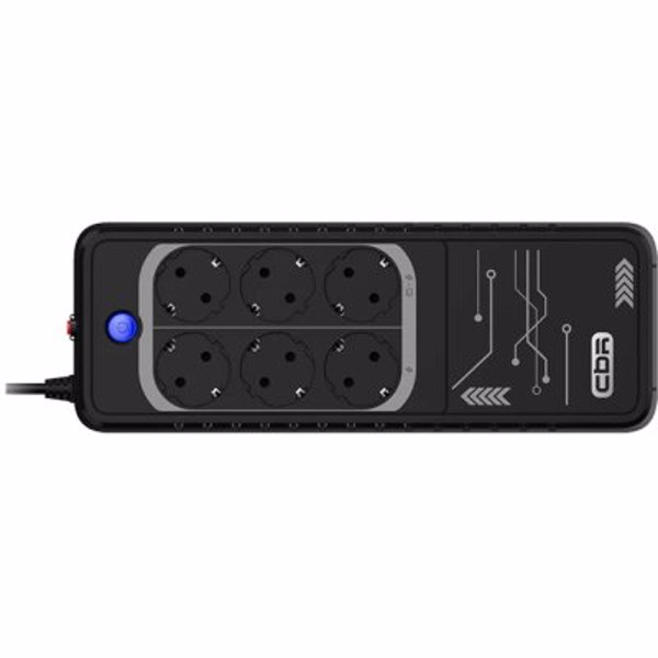 ИБП Источник бесперебойного питания CBR LGT-650H-6F-LDB