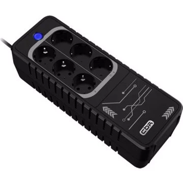ИБП Источник бесперебойного питания CBR LGT-850H-6F-LDB - фото 1