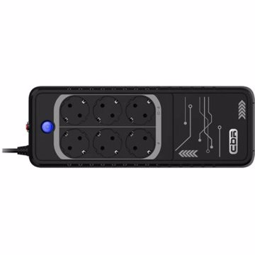 ИБП Источник бесперебойного питания CBR LGT-850H-6F-LDB - фото 2