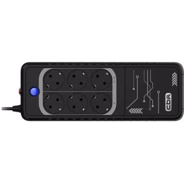 ИБП Источник бесперебойного питания CBR LGT-850H-6F-LDB - фото 2