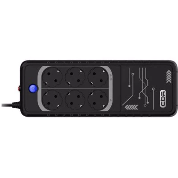 ИБП Источник бесперебойного питания CBR LGT-850H-6F-LDB