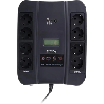 ИБП Источник бесперебойного питания PowerCom SPD-1100U-LCD-USB - фото 2