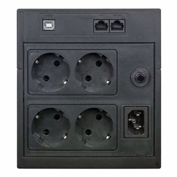 ИБП Источник бесперебойного питания PowerCom RPT-1025AP-LCD - фото 2