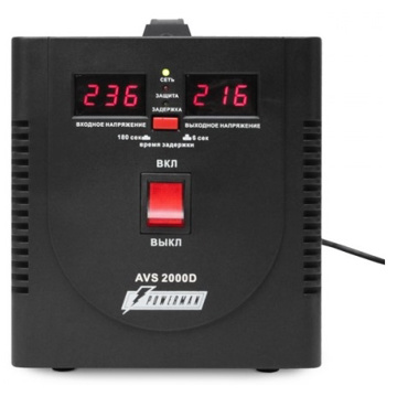 Стабилизатор напряжения PowerMan POWERMAN-AVS-2000D - фото 1