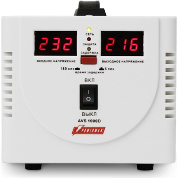 Стабилизатор напряжения PowerMan POWERMAN-AVS-1000D - фото 1