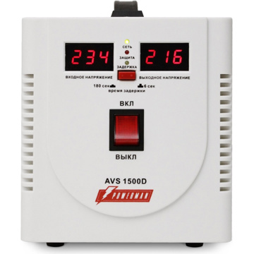Стабилизатор напряжения PowerMan POWERMAN-AVS-1500D - фото 1