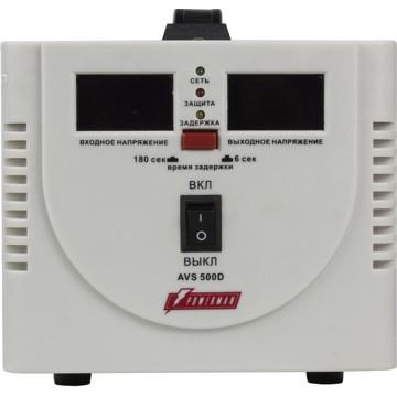 Стабилизатор напряжения PowerMan POWERMAN-AVS-500D - фото 1