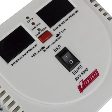 Стабилизатор напряжения PowerMan POWERMAN-AVS-500D - фото 2