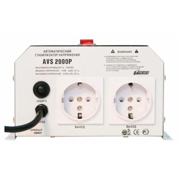 Стабилизатор напряжения PowerMan POWERMAN-AVS-2000P - фото 2