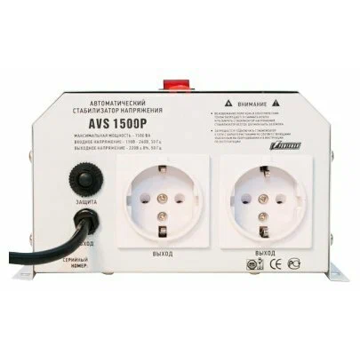 Стабилизатор напряжения PowerMan POWERMAN-AVS-1500P - фото 1