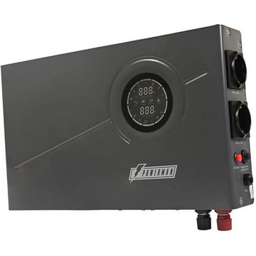 ИБП Источник бесперебойного питания PowerMan POWERMAN-Smart-500-INV-Graphite - фото
