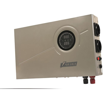 ИБП Источник бесперебойного питания PowerMan POWERMAN-Smart-500-INV-Silver - фото