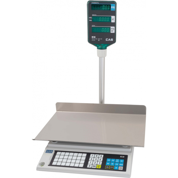 Весы торговые CAS AP-1-(30EX-BigTr.)
