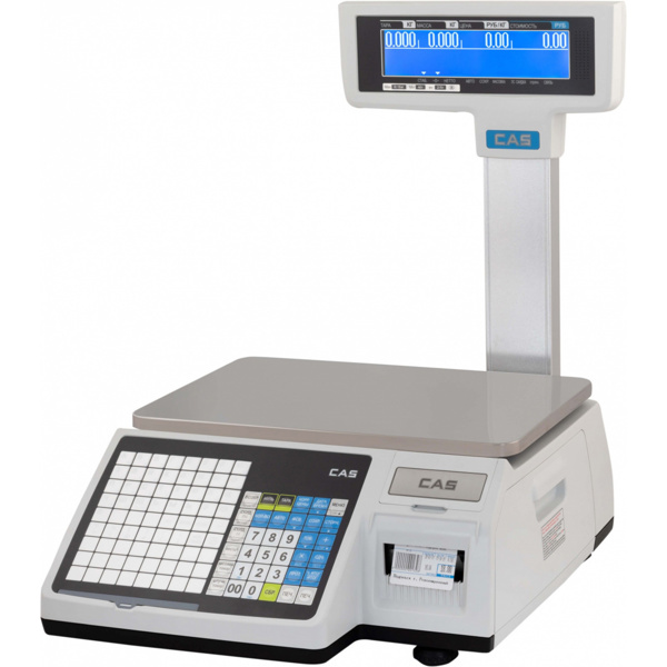 Весы с печатью этикеток CAS CL3000-30P