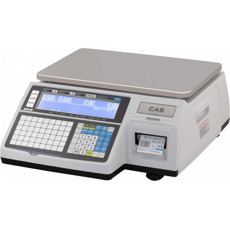 Весы с печатью этикеток CAS CL3000-30B