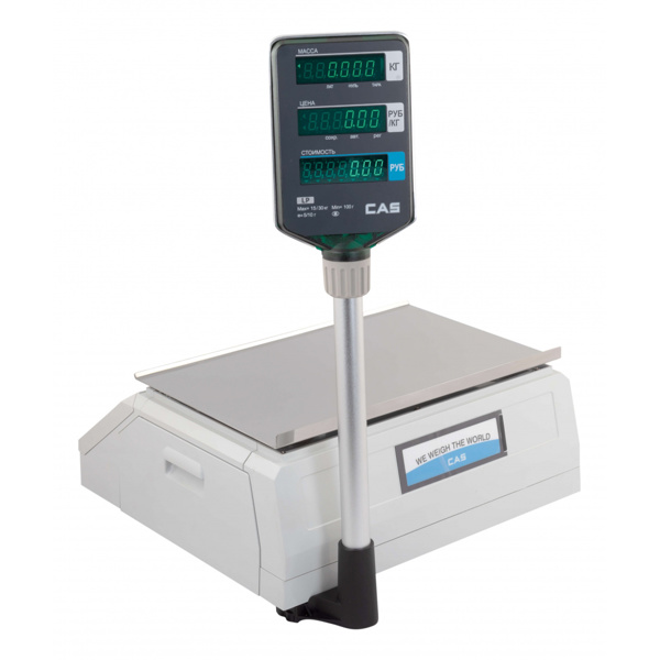 Весы с печатью этикеток CAS LP-30R-(1.6)-Lan