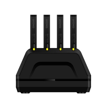 Четырехслотовая зарядная станция для АКБ Urovo DT50/DT50S (ACC-DT50D-4BC) - фото 1